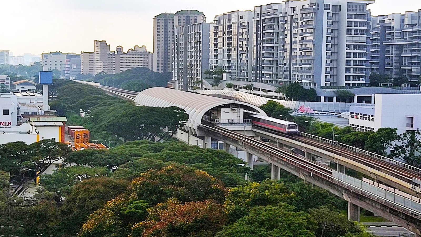 Bedok MRT Exterior Bird Eye scaled